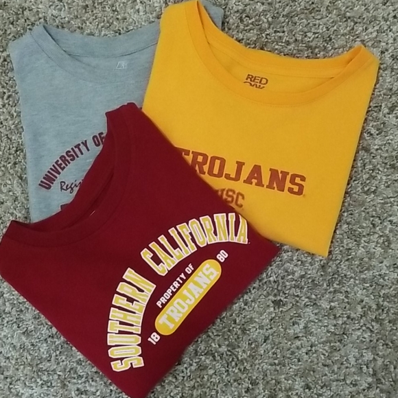 USC Tops - Three USC T-Shirts